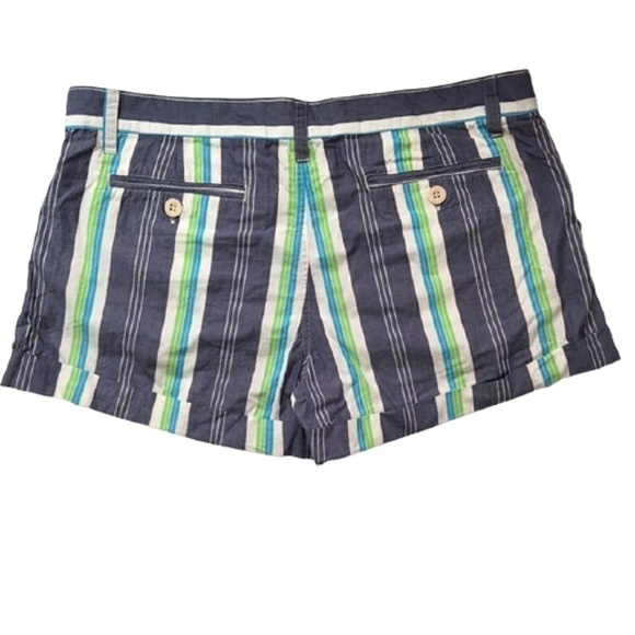 π
ΊVICTORIA'S Secret VS PINK Stripe College Varsity Henley Shorts Cotton Y2K - Picture 2 of 11